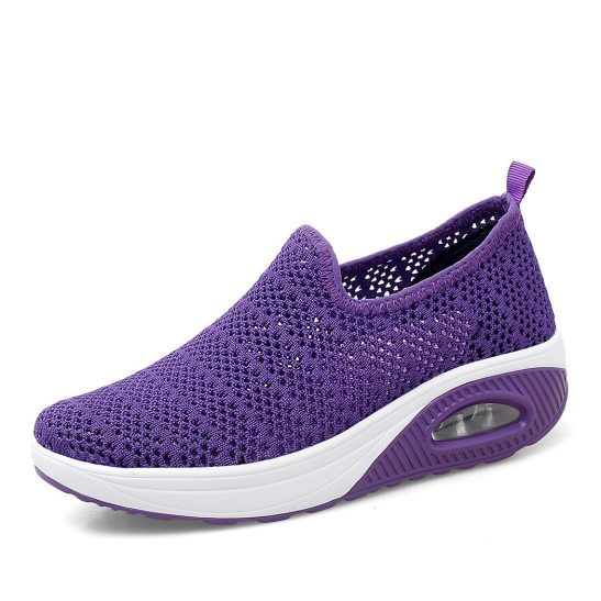 Spring Breathable Leisure Sneakers. Walking Shoes For Women